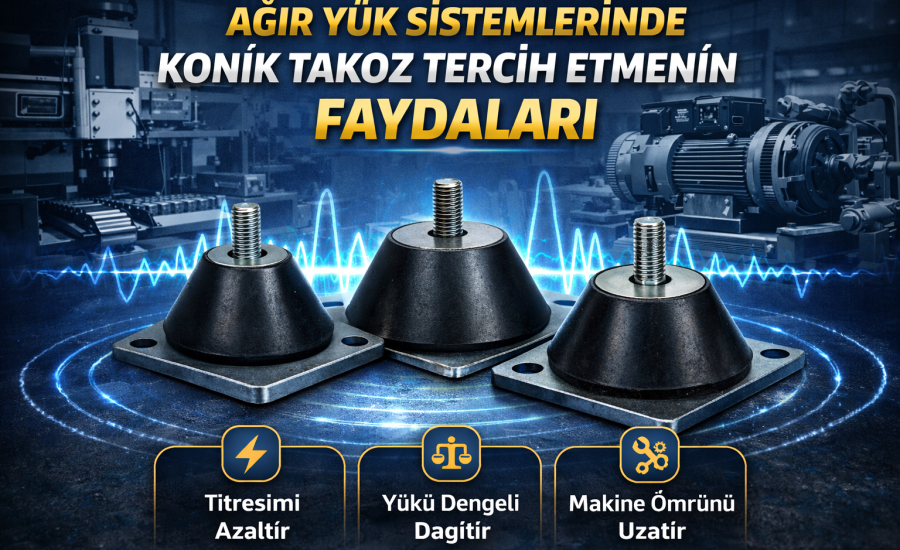 Ağır Yük Sistemlerinde Konik Takoz Tercih Etmenin Faydaları