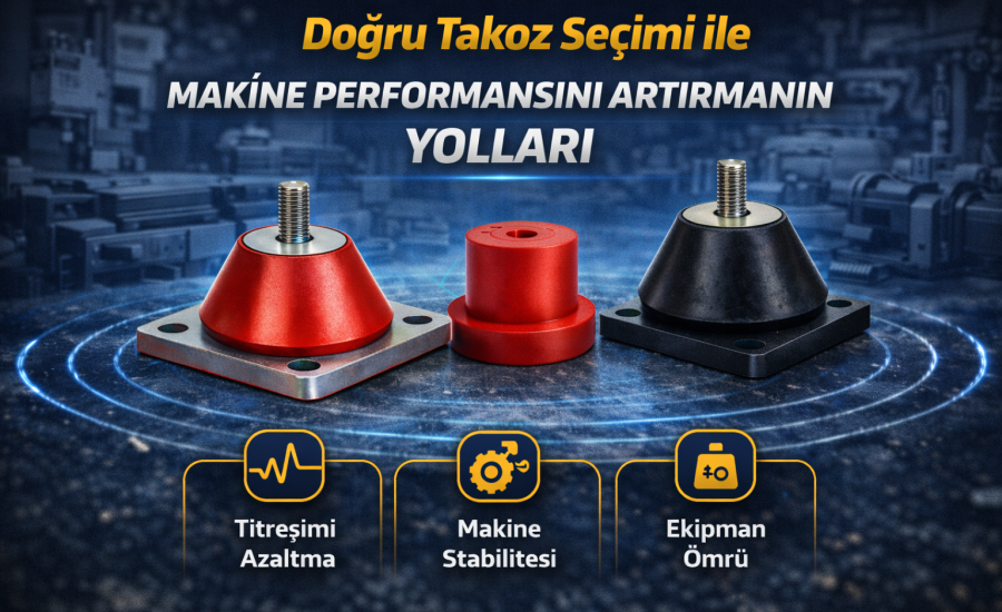 Doğru Takoz Seçimi ile Makine Performansını Artırmanın Yolları