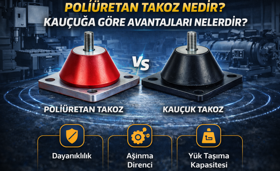 Poliüretan Takoz Nedir? Kauçuğa Göre Avantajları Nelerdir?